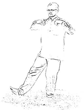 Qi Gong Bild aus der Lungenform